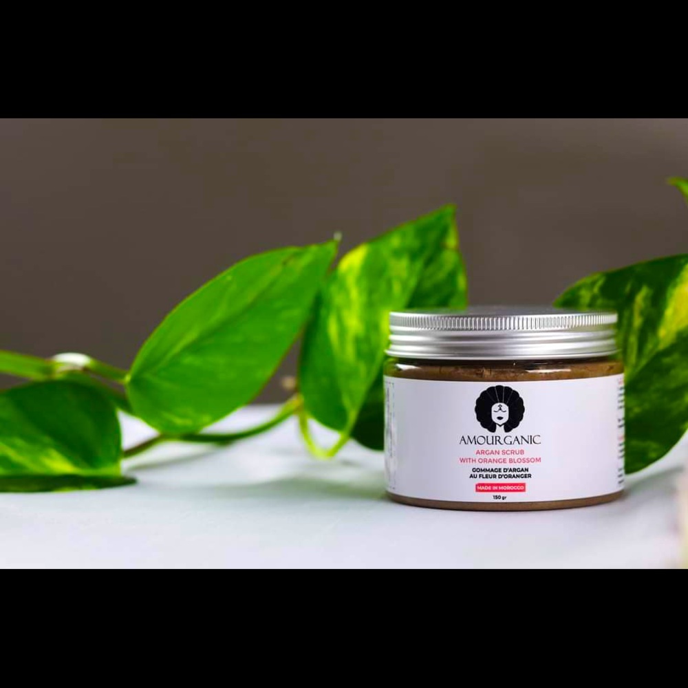 Natural Moroccan Clay Scrub with Argan Oil